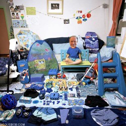  As a child I liked anything blue 